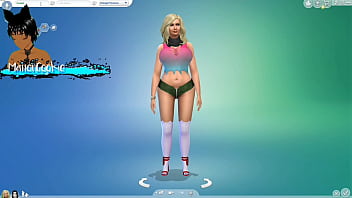 Sims 4 revisting the sims and having a milf and a goth milf live together and have sex with different people