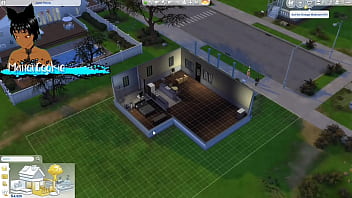 Sims 4 revisting the sims and having a milf and a goth milf live together and have sex with different people