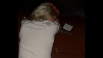 Almost caught fucking by the fire