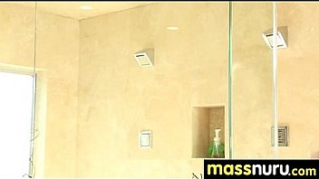 Japanese masseuse gives a full service massage 15