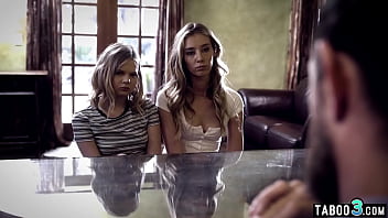 Small titted teen lesbians fucked by a dirty counselor