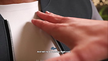 Сделал куни тёте в душе