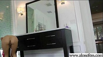 Solo girl get to orgams with all kind of sex toys video 27