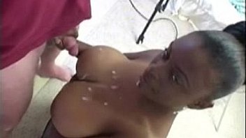 Black chick lola blows white cock