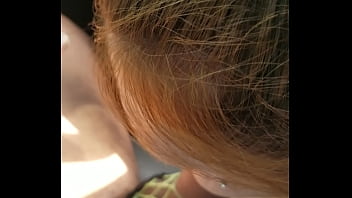 Getting a bj in her g strings