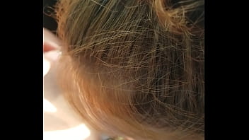 Getting a bj in her g strings