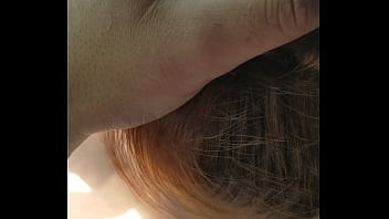 Getting a bj in her g strings