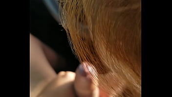 Getting a bj in her g strings