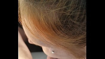 Getting a bj in her g strings