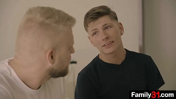 Family taboo gay stepdad and stepson 's home