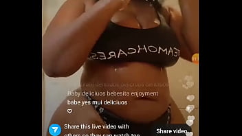 Female cleaning herself