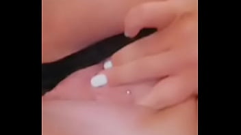 Milf masterbates on couch