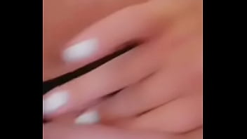 Milf masterbates on couch