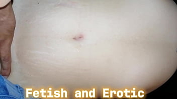 It's fascinating to explore a milf girl's navel