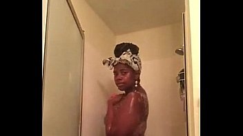 My shower shorty with a nice boobs