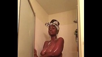 My shower shorty with a nice boobs