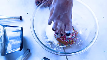 Miss bimby's feet made your dessert ready