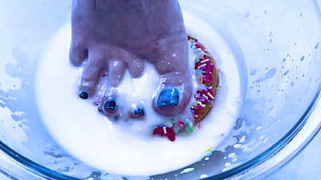 Miss bimby's feet made your dessert ready
