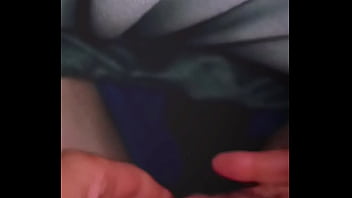 Two finger jack off demonstration