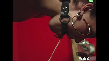 Newbie bondage slut kaera cruz gets dominated by maxine x