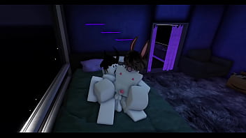 Stupid femboy has sex in roblox