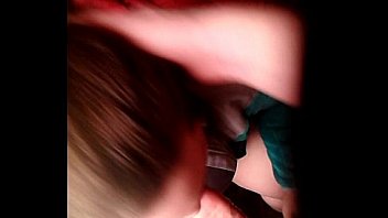 Pawg brunette giving good sloppy head