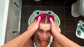 She stuck in washing machine and this is the way to get her out