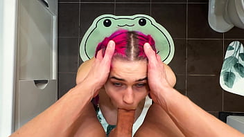 She stuck in washing machine and this is the way to get her out