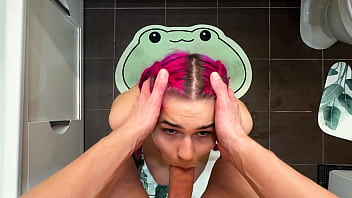 She stuck in washing machine and this is the way to get her out