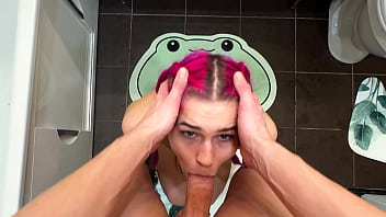 She stuck in washing machine and this is the way to get her out