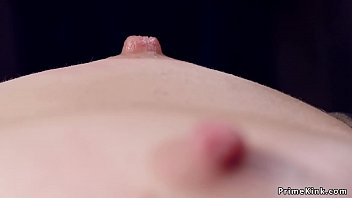 Blonde slut with small tits in wooden wrists head stock gets shaved pussy whipped Blonde slut with small tits in wooden wrists head stock gets shaved pussy whipped