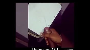 Masturbation boy with 6 inches cock