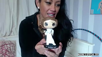 Maxine x in high heels performing super hot solo webcam show