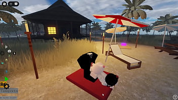 Releasing a load on the sexy bitch bootjob roblox egirl