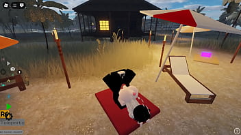 Releasing a load on the sexy bitch bootjob roblox egirl