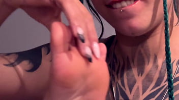 When they craving for toe sucking gets to intense