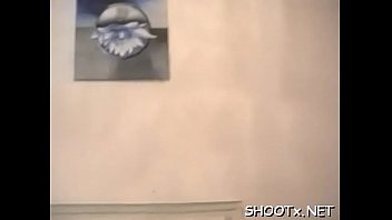 Inviting barely legal brunette tanya gets off with big pipe