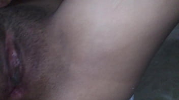 Cuckold taking care of jade's pussy that was used a lot by the eater