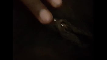 Fat wet pierced pussy rubbed