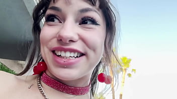 Lifeguard fucks slut poolside as crowd watches