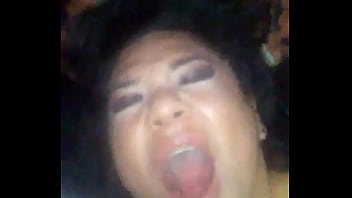 My slut mouth gets some jizz