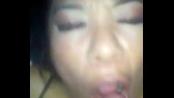 My slut mouth gets some jizz