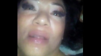 My slut mouth gets some jizz