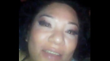 My slut mouth gets some jizz