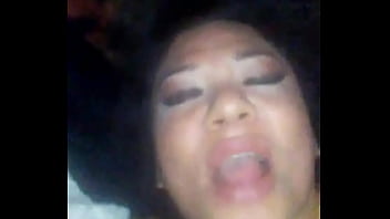 My slut mouth gets some jizz