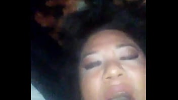 My slut mouth gets some jizz