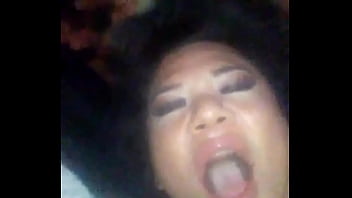 My slut mouth gets some jizz