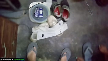 Quick suck & anal fuck she gets load of cum in her ass