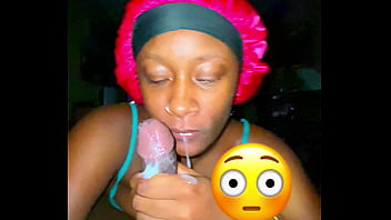 Sloppy head huge cumshot