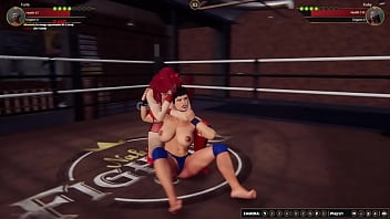 Furia vs ruby nf3d female mma combat battle